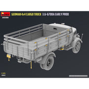 MiniArt 1/35 German 3T 4X4 Cargo Truck 3.6-6700A Early Prod