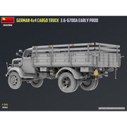 MiniArt 1/35 German 3T 4X4 Cargo Truck 3.6-6700A Early Prod