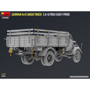 MiniArt 1/35 German 3T 4X4 Cargo Truck 3.6-6700A Early Prod