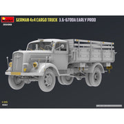 MiniArt 1/35 German 3T 4X4 Cargo Truck 3.6-6700A Early Prod