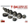MiniArt 1/35 T-34 Wheels Set 1943-44 Series