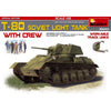 MiniArt 1/35 T-80 Soviet Light Tank with Crew Model Kit