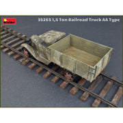 MiniArt 1/35 1.5 Ton Railroad Truck AA Type Model Kit