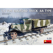 MiniArt 1/35 1.5 Ton Railroad Truck AA Type Model Kit