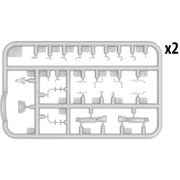MiniArt 1/35 1.5 Ton Railroad Truck AA Type Model Kit