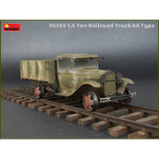 MiniArt 1/35 1.5 Ton Railroad Truck AA Type Model Kit
