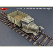MiniArt 1/35 1.5 Ton Railroad Truck AA Type Model Kit