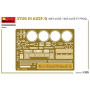 Miniart 35341 1/35 Stug III Ausf. G  May-June 1943 Alkett Prod.
