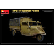 MiniArt 35371 Tempo E400 Hochlader Prische German 3 Wheel Delivery Truck