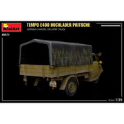 MiniArt 35371 Tempo E400 Hochlader Prische German 3 Wheel Delivery Truck