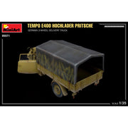 MiniArt 35371 Tempo E400 Hochlader Prische German 3 Wheel Delivery Truck
