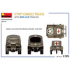 Miniart 35372 G7107 1.5T 4X4 Cargo Truck With Trailer