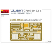 MiniArt 35405 1/35 G7105 4×4 51.5t Panel Delivery Truck