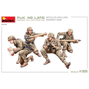 MiniArt 35409 1/35 PaK 40 Late German 7.5cm Anti-Tank Gun with Elite Artillerie Regiment Crew
