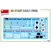 MiniArt 35412 1/35 M3 Stuart Early Production
