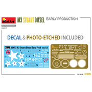 MiniArt 1/35 M3 Stuart Diesel Early Production