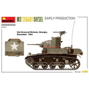 MiniArt 1/35 M3 Stuart Diesel Early Production
