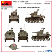 MiniArt 35425 1/35 M3 Stuart Light Tank Initial Production