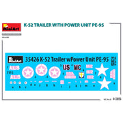 MiniArt 35426 1/35 K-52 Trailer with Power Unit PE-95