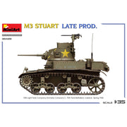MiniArt 1/35 M3 Stuart Late Production Interior Model Kit