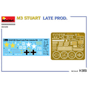MiniArt 1/35 M3 Stuart Late Production Interior Model Kit