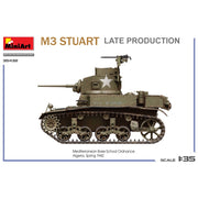Miniart 35432 1/35 M3 Stuart Light Tank Late Prod