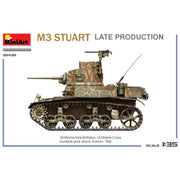 Miniart 35432 1/35 M3 Stuart Light Tank Late Prod