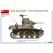 Miniart 35432 1/35 M3 Stuart Light Tank Late Prod