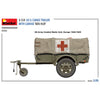 MiniArt 35443 1/35 G-518 US 1t Cargo Trailer with Canvas Ben Hur