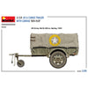 MiniArt 35443 1/35 G-518 US 1t Cargo Trailer with Canvas Ben Hur