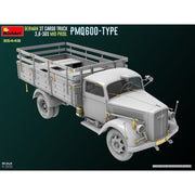 MiniArt 35449 1/35 German 3T Cargo Truck 3,6-36S Mid Production. PMQ600-Type