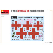 MiniArt 35450 1/35 L701 German 3T Cargo Truck