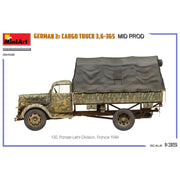 Miniart 35456 German 3T Cargo Truck 3,6-36S Mid Prod