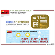 MiniArt 35458 1/35 G-527 250GAL Water Trailer water Buffalo