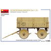 Miniart 35487 Sonderanhanger OST 1,5T. German Cargo Trailer