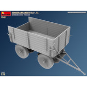Miniart 35487 Sonderanhanger OST 1,5T. German Cargo Trailer