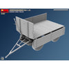 Miniart 35487 Sonderanhanger OST 1,5T. German Cargo Trailer