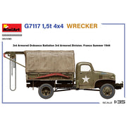 MiniArt 1/35 G7117 1.5t 4x4 Wrecker Model Kit
