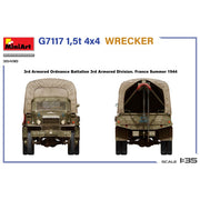 MiniArt 1/35 G7117 1.5t 4x4 Wrecker Model Kit
