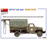 MiniArt 1/35 G7117 1.5t 4x4 Wrecker Model Kit