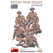 MiniArt 35496 1/35 British Tank Riders (NW Europe). Resin Heads