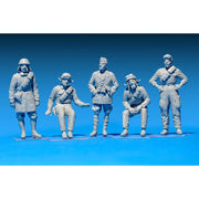 MiniArt 35500 1/35 Italian Tank Crew. Resin Heads