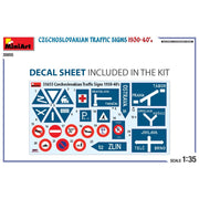 MiniArt 35655 1/35 Czechoslovakian Traffic Signs 1930-40s