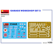 Miniart 35668 Garage Workshop Set #2
