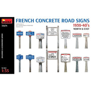 MiniArt 35674 1/35 French Concrete Road Signs 1930-40's. North & East