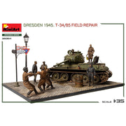 Miniart 36064 Dresden 1945. T-34/85 Field Repair