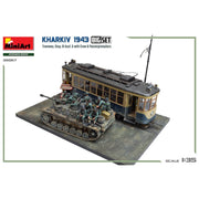 MiniArt 36067 1/35 Kharkiv 1943: Tram & Stug. III Ausf. G w/Crew. Big Set