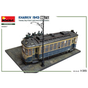 MiniArt 36067 1/35 Kharkiv 1943: Tram & Stug. III Ausf. G w/Crew. Big Set