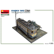 MiniArt 36067 1/35 Kharkiv 1943: Tram & Stug. III Ausf. G w/Crew. Big Set