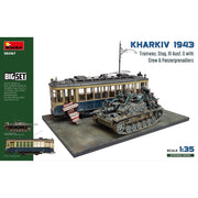 MiniArt 36067 1/35 Kharkiv 1943: Tram & Stug. III Ausf. G w/Crew. Big Set